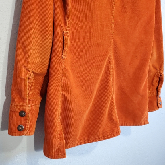 *RARE* Vintage 1970's Levi's Orange Corduroy Jacket - Picture 7 of 10